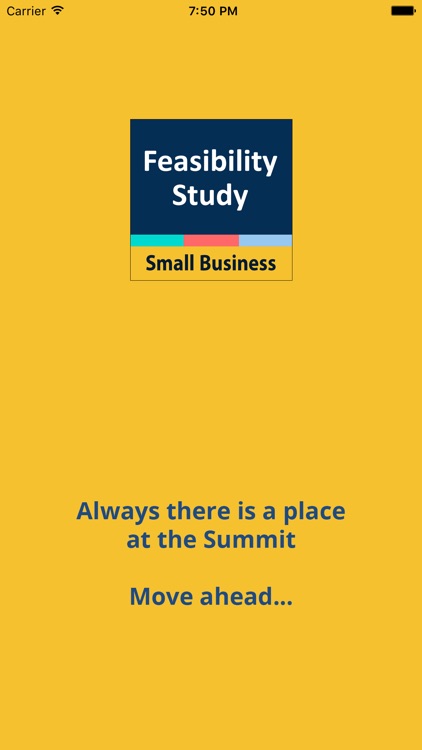 Feasibility Study Small Business