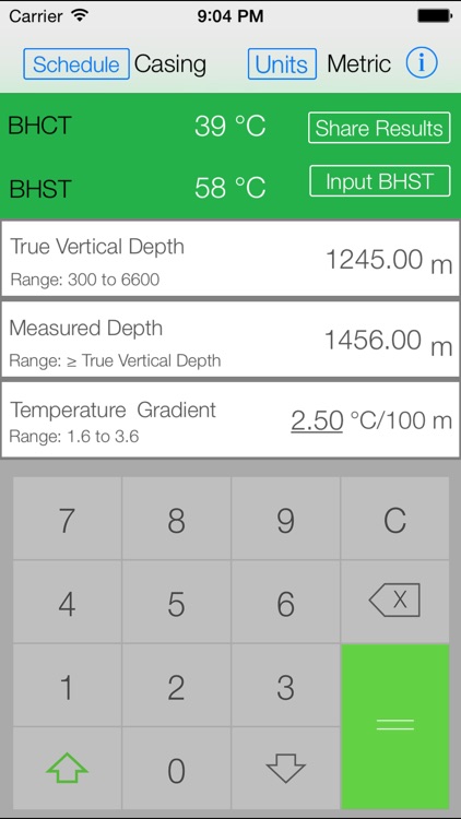 Bottom Hole Temperature