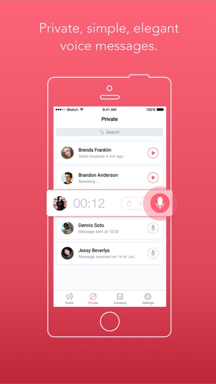 Talkie – Voice Chat App by Jose Fernandez