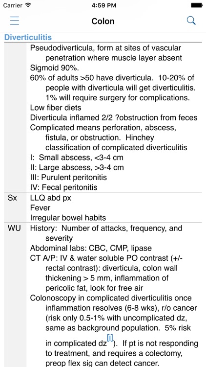 Surgeon's Brain : A General Surgery Reference Companion screenshot-4