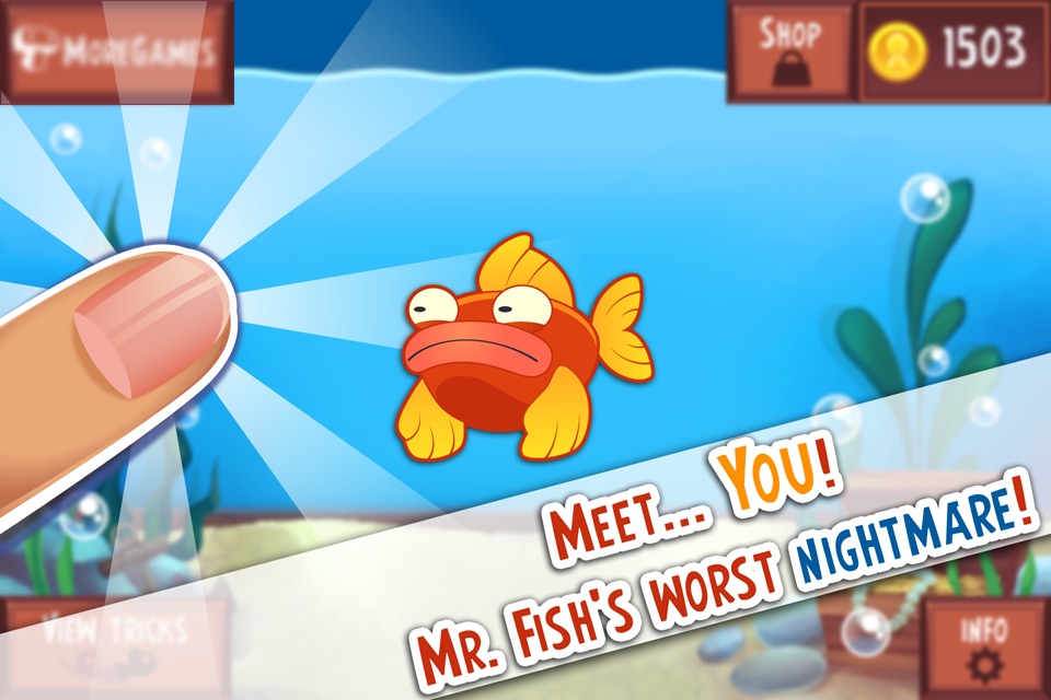 Don't Tap the Glass! Game of the Cranky and Moody Fish screenshot 2