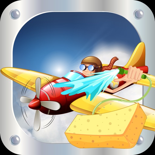 Plane Wash - Little kids auto washing, repairing and fun cleaning spa game iOS App