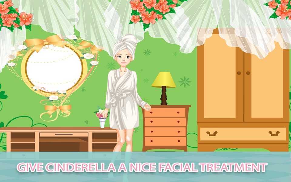 Cinderella  Makeover - Feel like Cinderella in the Spa and Make up salon in this game screenshot 4