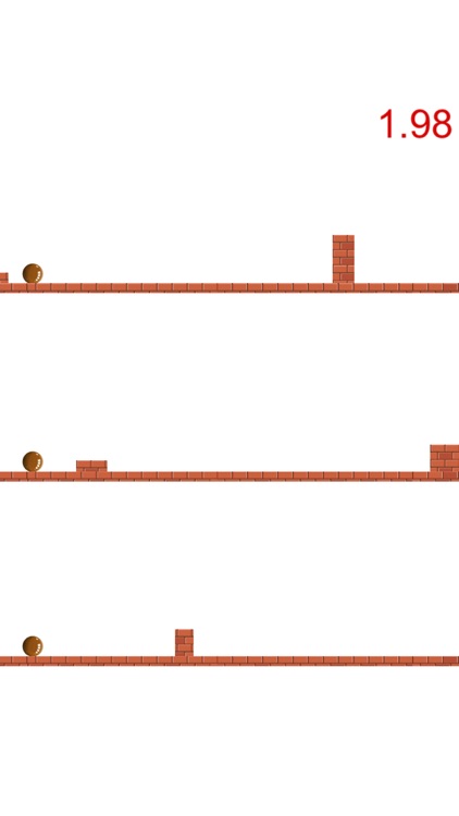 Ball Fall - the red metal ball fall-down screenshot-4