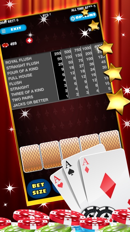 "Aces Gallina Video Poker Stars" - Hit The House In A Vegas Style Casino Cards Game!