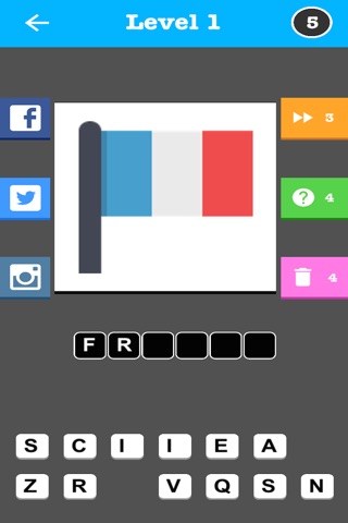 Flag Trivia Game screenshot 2
