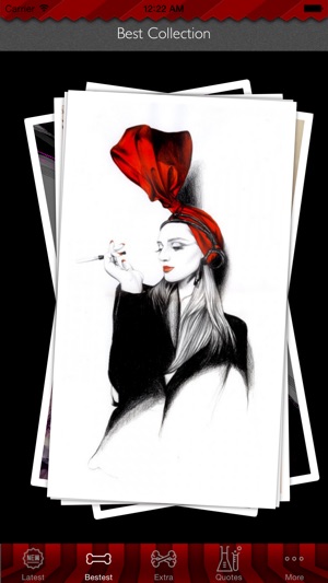 Fashion Art Theme HD Wallpaper and Quotes(圖3)-速報App