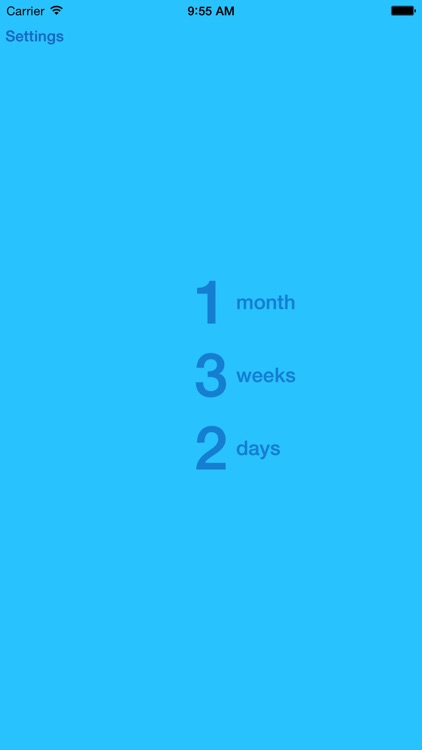 Countdown Go!  - Target day countdown made easy screenshot-3