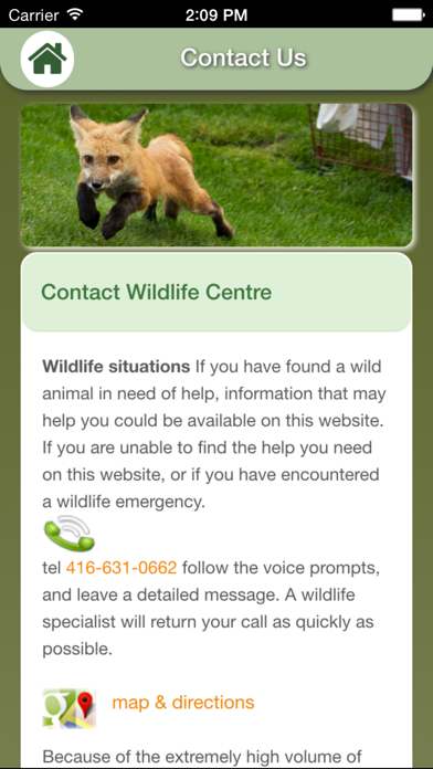 How to cancel & delete Wildlife Help - Toronto Wildlife Centre Rescue Injured, Sick & Orphaned Wild Animals from iphone & ipad 4