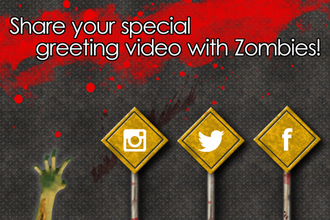 ZombieMe - Video Greeting from Zombies! screenshot 4