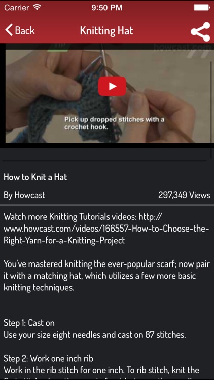 Knit Guide - Ultimate Video Guide