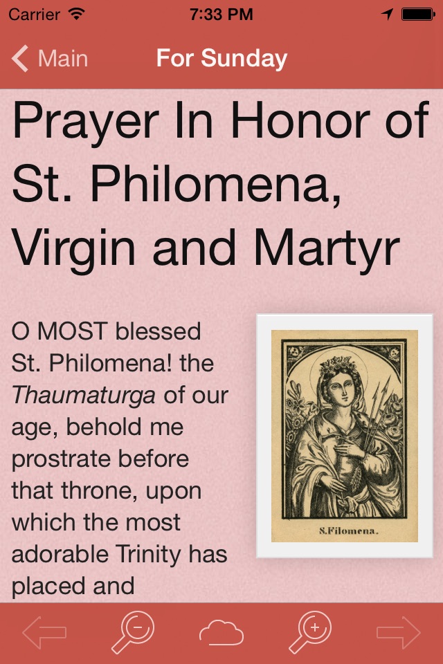 St. Philomena: Dear Little Saint, Virgin Martyr, the Wonder-Worker screenshot 2