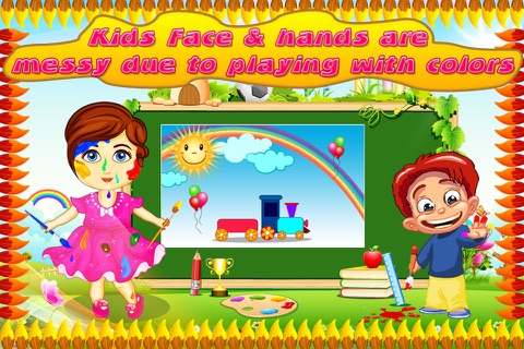 Baby Face Paint Wash – kids face painting & makeover salon game screenshot 2