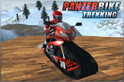 Panzer Bike Trekking (  Offroad mountain rider game in 3D ) screenshot 3