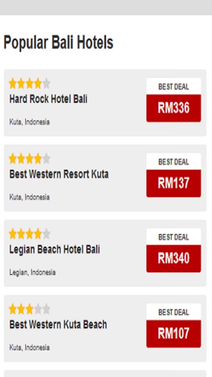 Hotel Rates