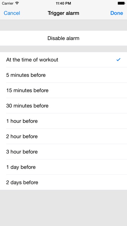 Workout Calendar - Motivation and Health screenshot-3