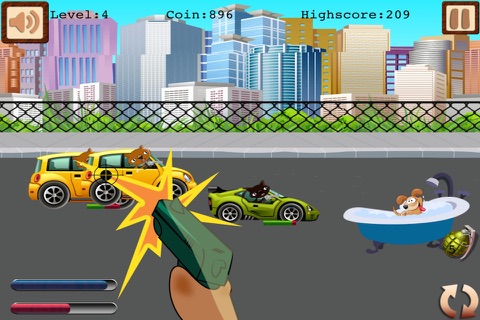 Cat Shooting Rush - Epic Paw Fighter Challenge (FREE) screenshot 3