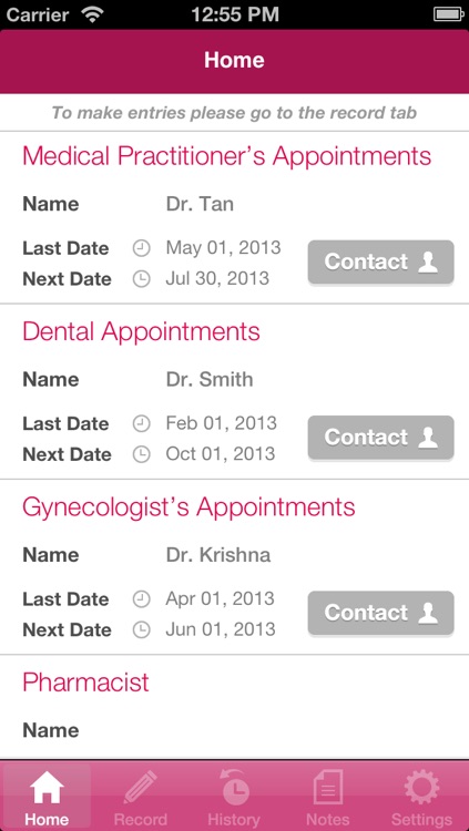 Women's Health Appointments screenshot-3