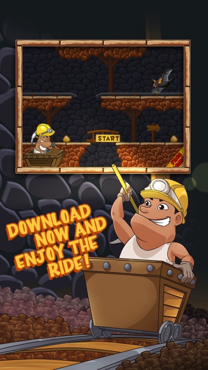 Gold Miner Rail Craft Ride: Pitfall Survival