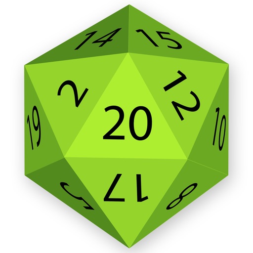 Natural 20 - for Rolling Dice