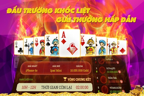 Game bai iOnline: Tien len, ta la online screenshot 3