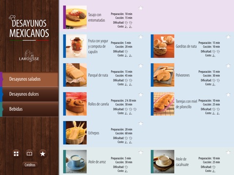 Desayunos mexicanos screenshot 2