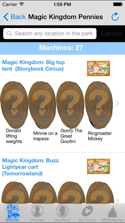 WDW Pressed Penny screenshot-3