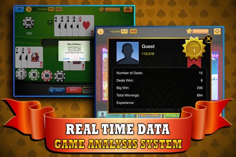 Blackjack 21 Lane - Play no Deposit Casino Game with Multiple Levels for FREE ! screenshot 2