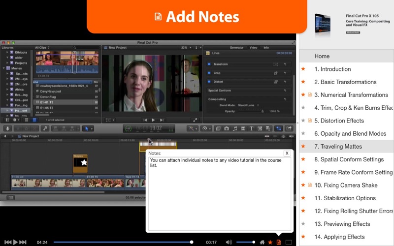 Compositing and Visual FX for FCP X thumbnail 2