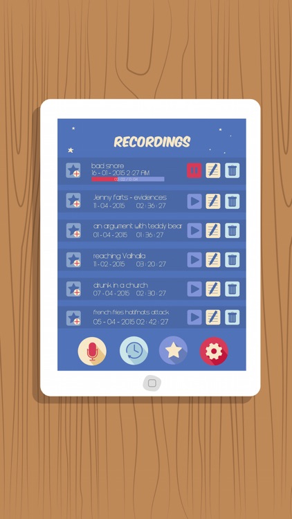 Sleep Talking app - night noise recording