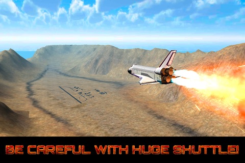 Space Shuttle Landing Simulator 3D screenshot 2