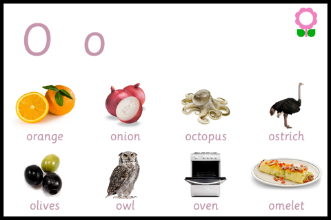 Alphabets Vocabulary for Kids screenshot 4