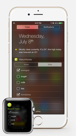 WatchNotes - Notes/Memo/Todo/Checklist for Apple Watch(圖4)-速報App