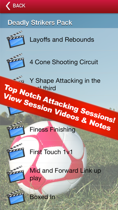 Soccer Attacking Sessions Screenshot 2