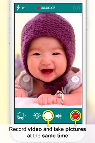 Baby Attention Camera: Lights & Sounds screenshot 3