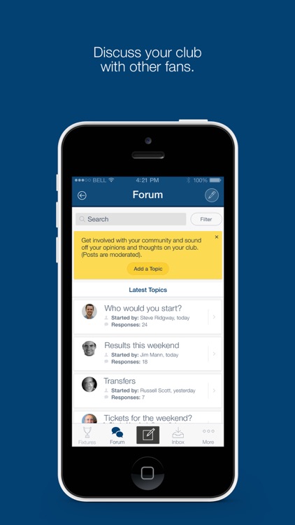 Fan App for Nuneaton Town FC