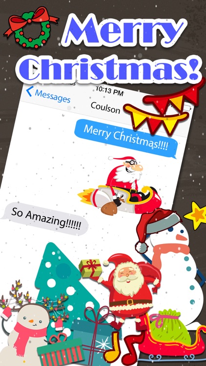 Merry Christmas Emoji Pro - Holiday Emoticon Stickers & Emojis Icons for Message Greeting