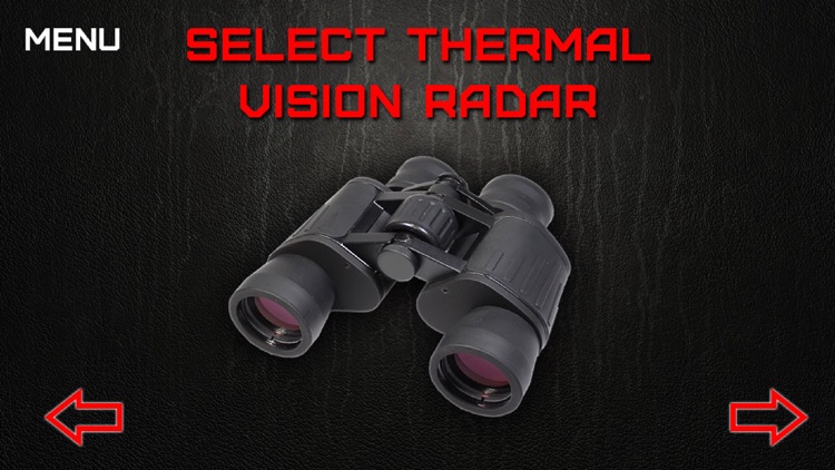 Thermal Vision Radar Joke