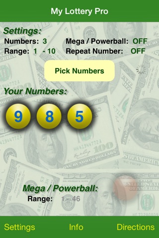 My Lottery Pro screenshot 2