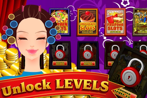 Beauty Salon Fashion Slot Machine Las Vegas Casino screenshot 2