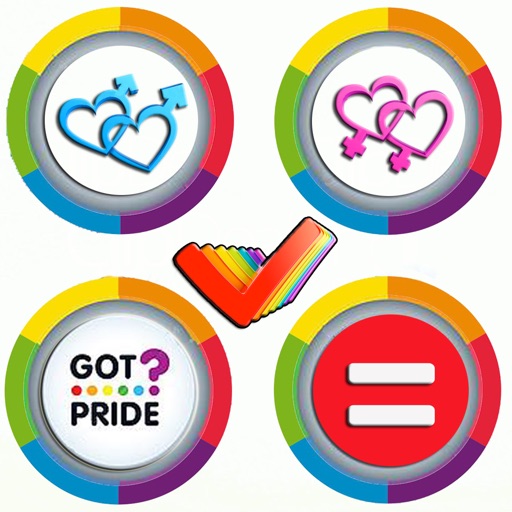 Gay Pride Trivia Celebrating Bisexuals, Gays, LGBT, Lesbians, & Transgender icon