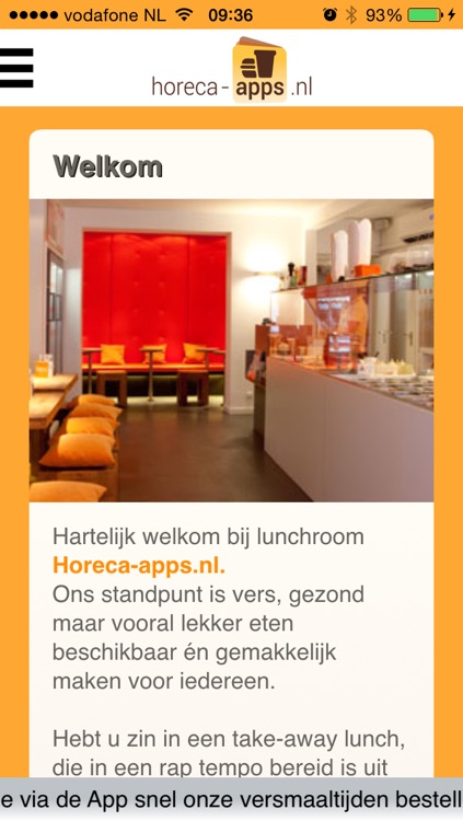 Uit Eten App