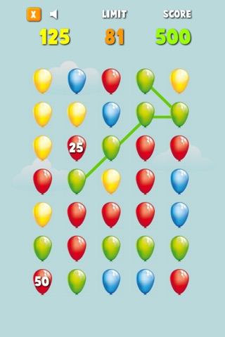 Balloons Match And Crush - Free screenshot 2