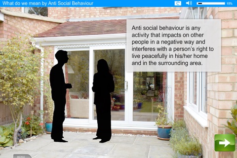 Anti Social Behaviour e-learning screenshot 2