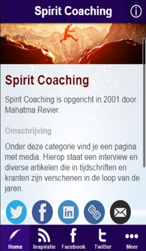 De Spirit Coaching app - voor Geluk(圖1)-速報App