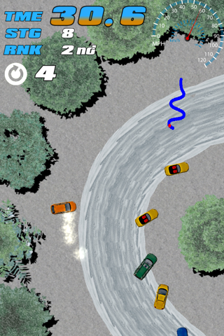 Touch Rally -very simple racing game- screenshot 4