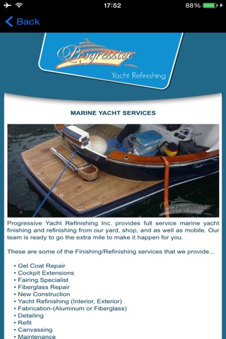 Progressive Yacht Refinishing screenshot 3