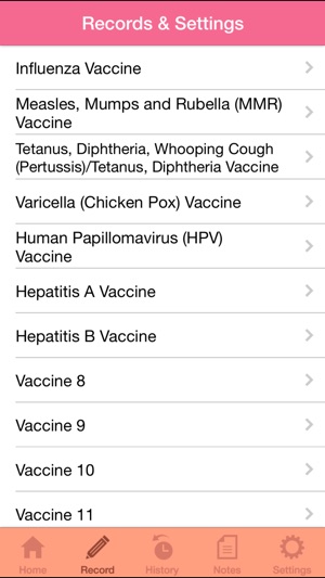 Women's Health Immunization(圖2)-速報App