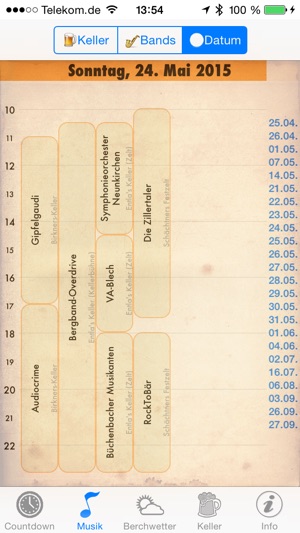 Bergkirchweih Erlangen - Berch Countdown(圖3)-速報App