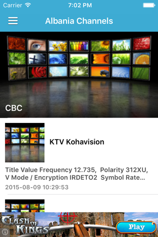 Albania TV Channels Sat Info screenshot 2
